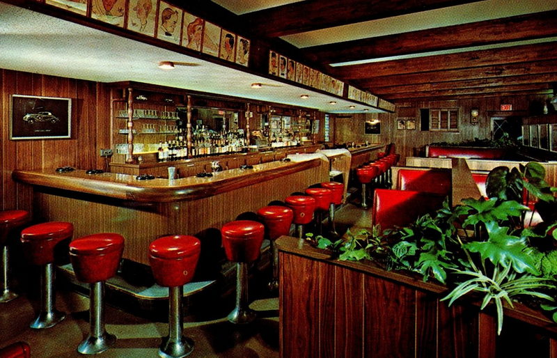 Heroes Bar-BQ & Brew (Rips BaRestaurant) - Postcard